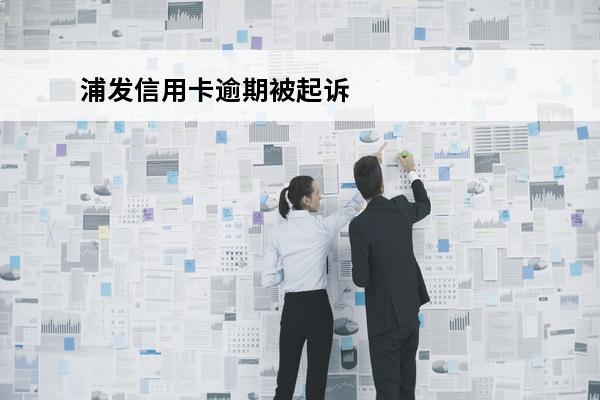 浦发信用卡逾期被**