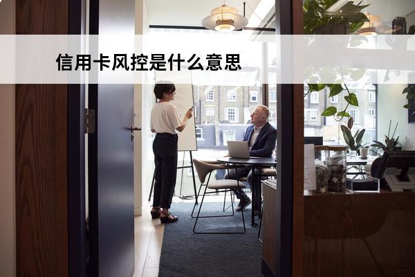 信用卡风控是什么意思
(信用卡风控了还能刷吗)