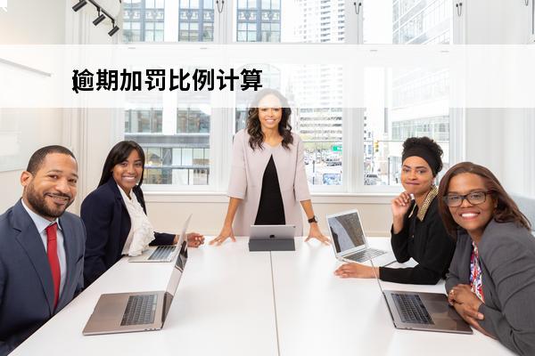 逾期加罚比例计算
(逾期缴纳罚金的按照多少计算)