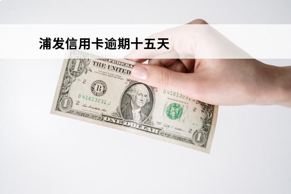 浦发信用卡逾期十五天
 浦发信用卡15万逾期报案了会怎样处罚
