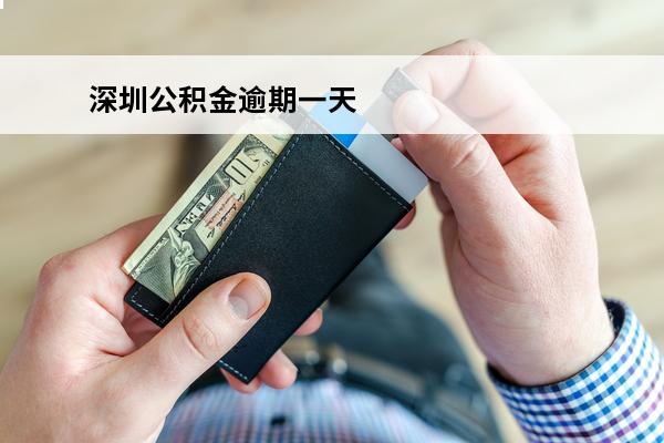 深圳公积金逾期一天
 深圳公积金逾期