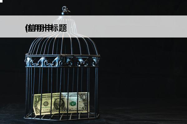 信用卡标题
(信用卡word)