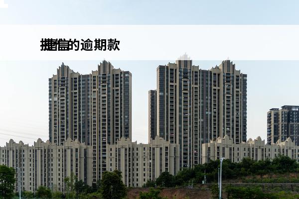 捷信的逾期款
 捷信逾期是什么意思