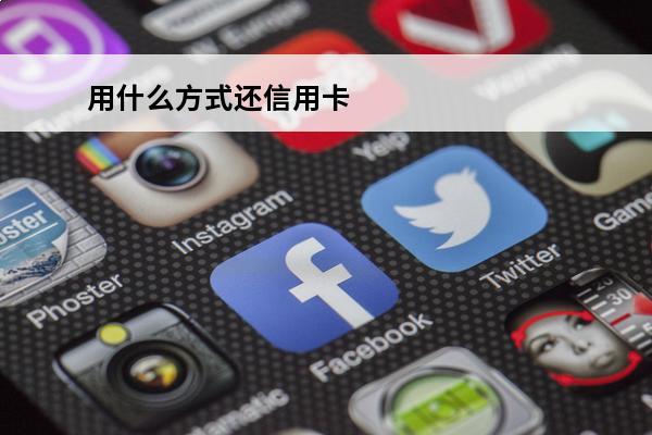 用什么方式还信用卡
 什么方式还信用卡不收手续费