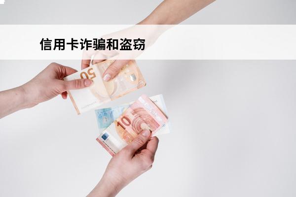 信用卡诈骗和盗窃
 信用卡诈骗和盗窃罪车润海