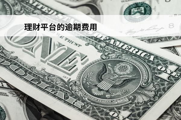 理财平台的逾期费用

