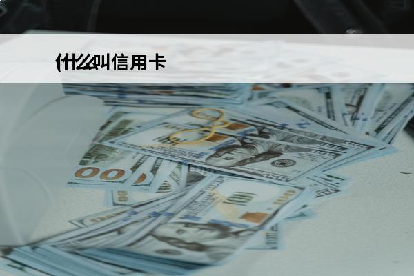 什么叫信用卡
(什么叫信用卡诈骗罪)