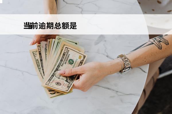 当前逾期总额是
 当前逾期金额什么意思