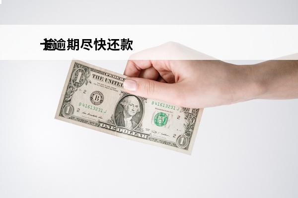 卡逾期尽快还款
 逾期后马上还款