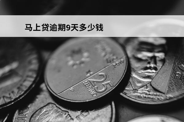 马上贷逾期9天多少钱
(马上贷逾期9天多少钱一天)
