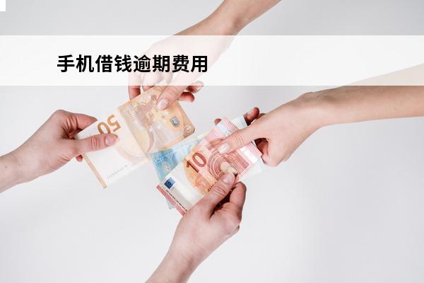 手机借钱逾期费用
 手机借钱逾期不还会怎么样