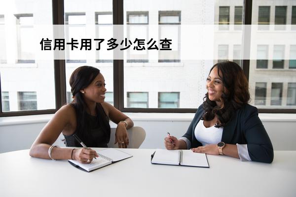 信用卡用了多少怎么查
 查信用卡用了多少钱怎么查