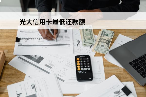 光大信用卡最低还款额利息怎么算
(光大信用卡最低还款额利息怎么算的)