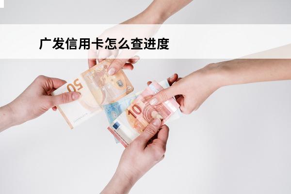 广发信用卡怎么查进度
 怎么查广发信用卡申请进度