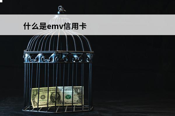 什么是emv信用卡
 信用卡emv异常是什么意思