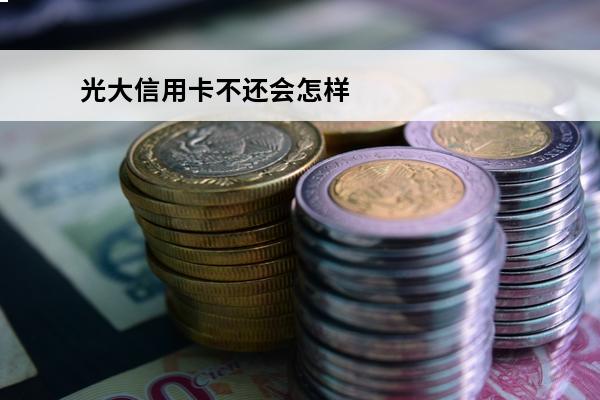 光大信用卡不还会怎样
 欠光大银行信用卡8000没还真的会起诉吗