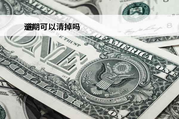 逾期可以清掉吗
 逾期能不能消除?问题怎么处理