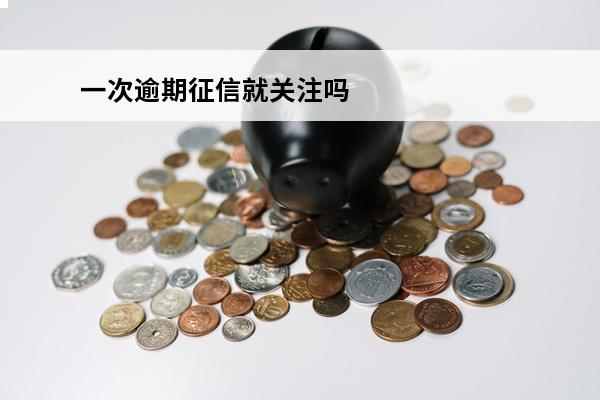 一次逾期征信就关注吗
 一次逾期会影响信誉吗?