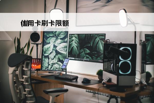 信用卡刷卡限额
(信