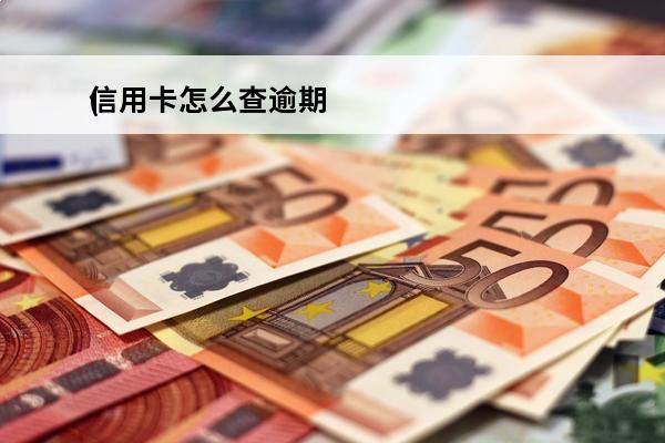 信用卡怎么查逾期
(