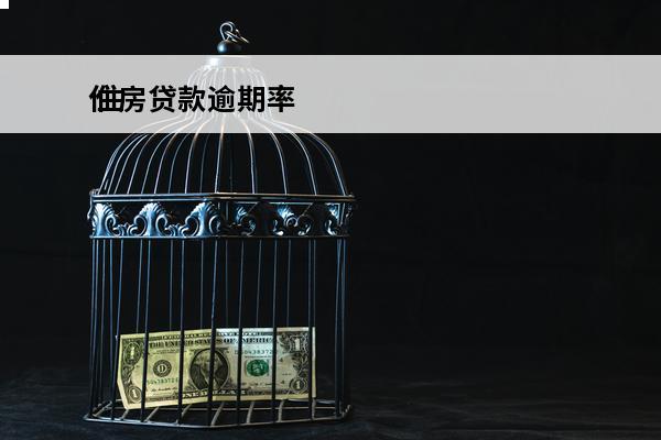 住房贷款逾期率
 住
