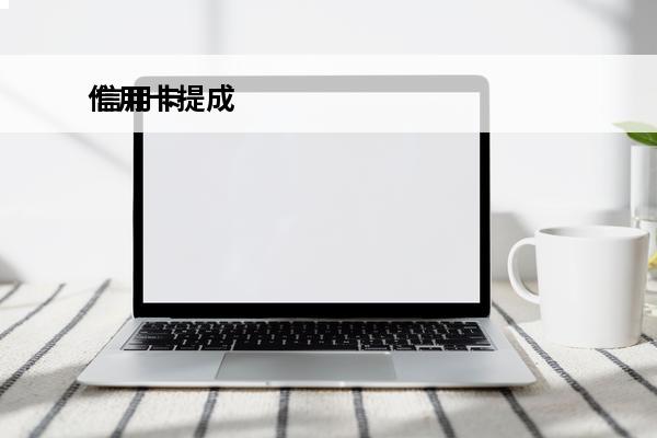 信用卡提成
 信用卡提成阶梯制怎么算