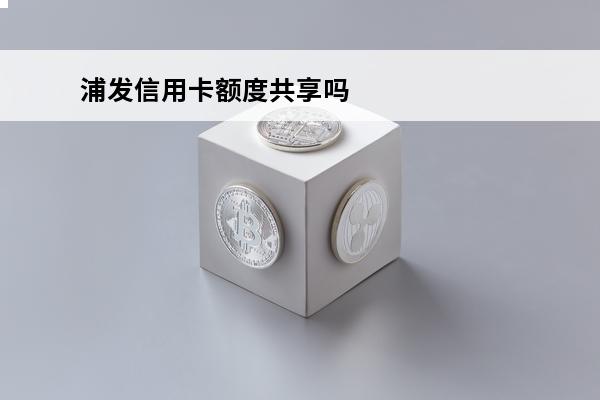 浦发信用卡额度共享吗
(浦发信用卡额度共享吗怎么用)