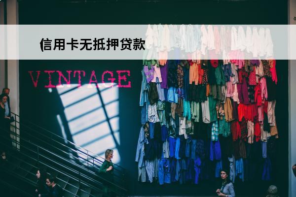 信用卡无抵押贷款
(无抵押信用卡额度多少)