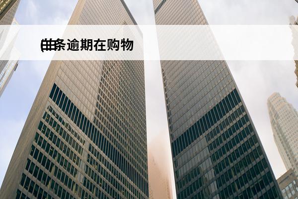 白条逾期在购物
(白条欠款逾期)