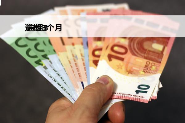 逾期3个月
 逾期3个月怎么算时间