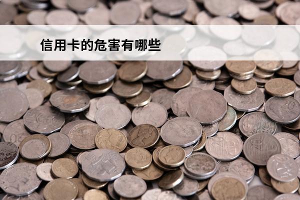 信用卡的危害有哪些
 信用卡3大陷阱