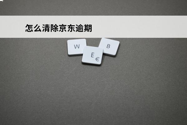 怎么清除京东逾期
 