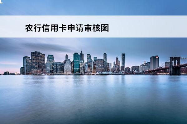 农行信用卡申请审核图
(农行办信用卡审核要多久)