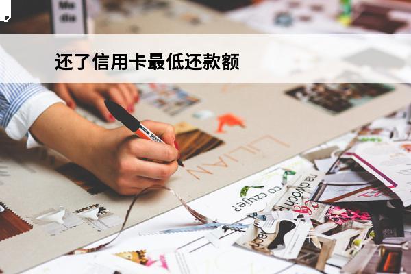 还了信用卡最低还款额
(信用卡已还最低)