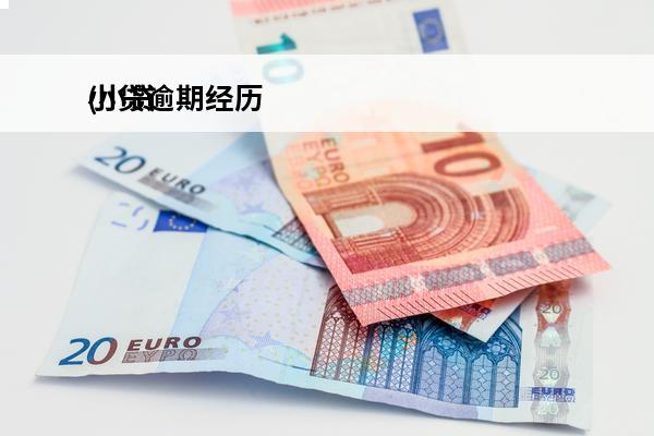 小贷逾期经历
(小贷