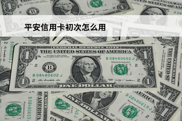 平安信用卡初次怎么用
 第一张平安银行信用卡激活流程