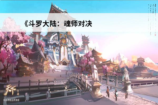《斗罗大陆：魂师对决
