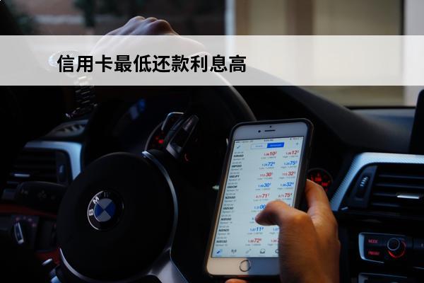 信用卡最低还款利息高
(信用卡最低还款利息高还是借呗利息高)