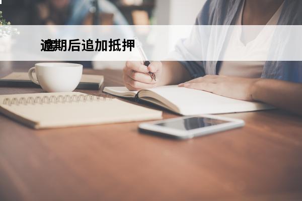 逾期后追加抵押
 房