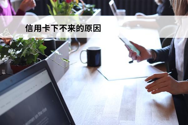 信用卡下不来的原因
 办信用卡下不来是什么原因