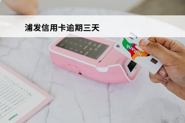 浦发信用卡逾期三天
(浦发信用卡逾期三天利息)