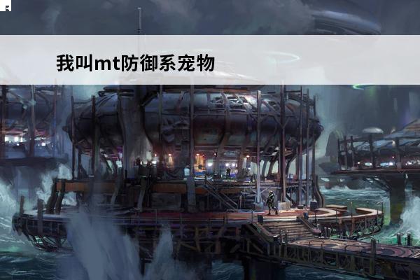 我叫mt防御系宠物 