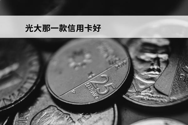 光大那一款信用卡好
 光大性价比最高的信用卡