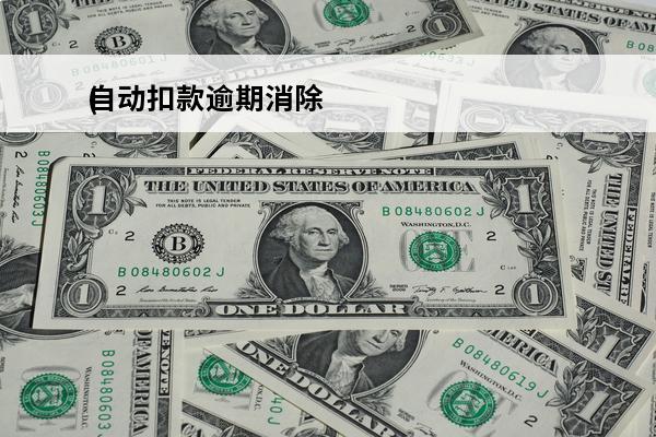 自动扣款逾期消除
(