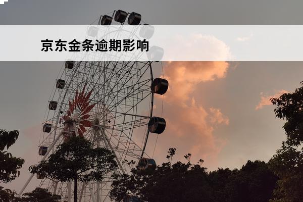 京东金条逾期影响
 
