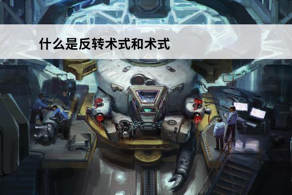 什么是反转术式和术式