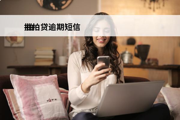 拍拍贷逾期短信
 拍