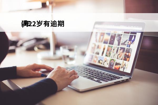 满22岁有逾期
(年轻人逾期)