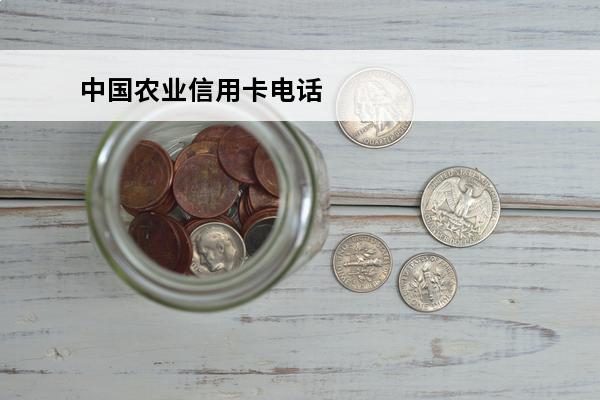 中国农业信用卡电话
 中国农业信用卡电话号码多少啊