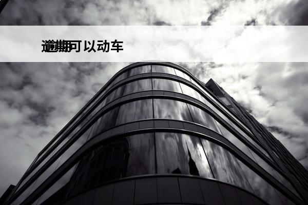 逾期可以动车
 逾期